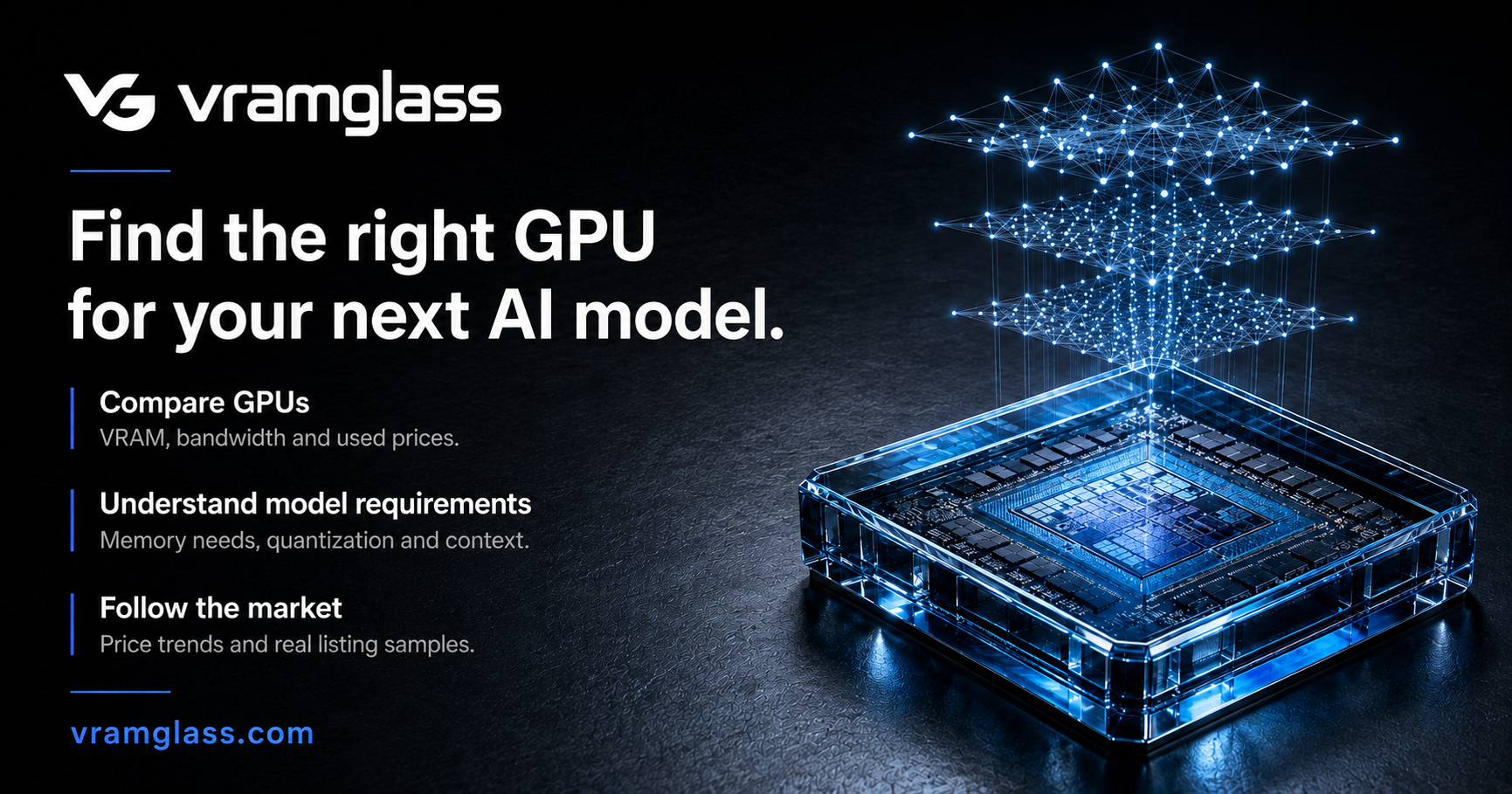 VRAMGlass: find the right GPU for your next AI model